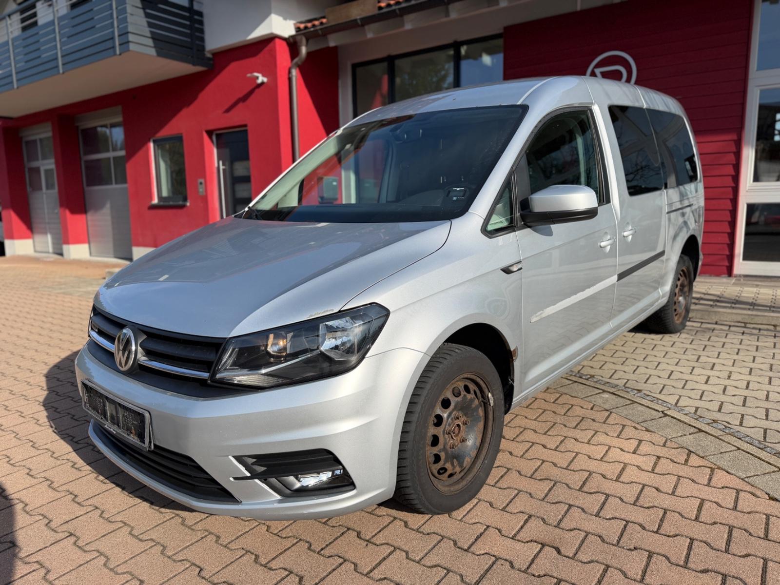 Volkswagen Caddy 2,0TDI 4MOTION Maxi 7-Sitze AHK*Alu