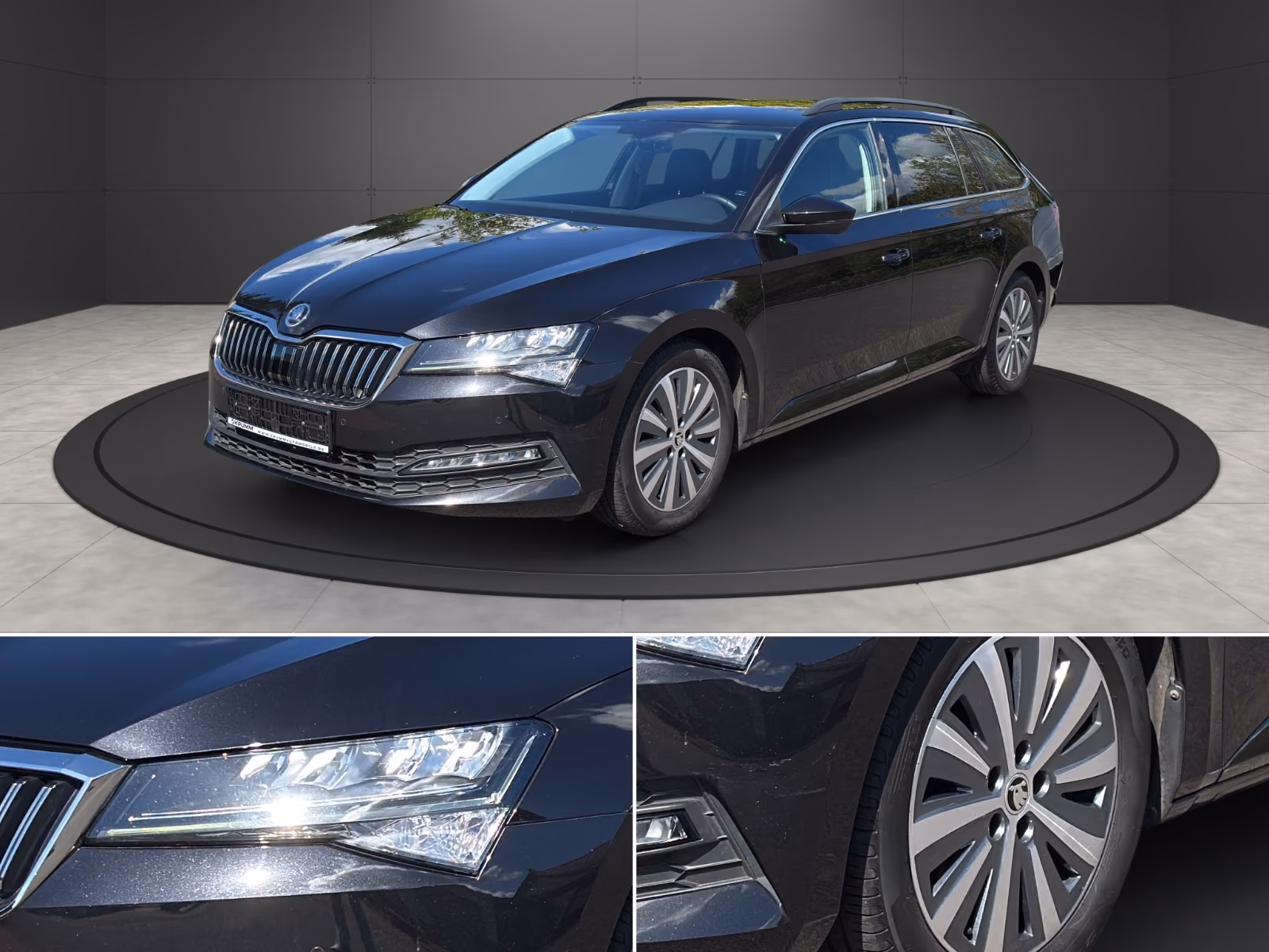 Skoda Superb Kombi Leder LED Navi Keyless Canton Navi