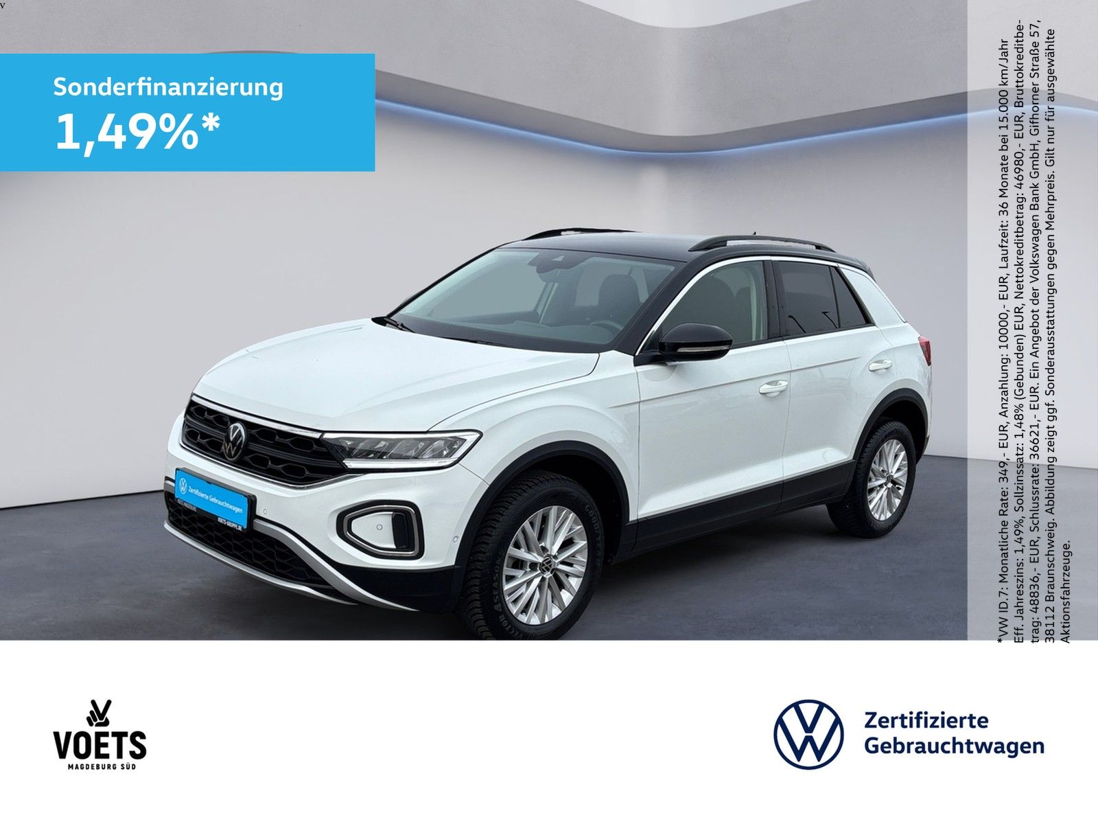 Volkswagen T-ROC LIFE 1.0 TSI 6-GANG LED+NAVI+APP-CONNECT