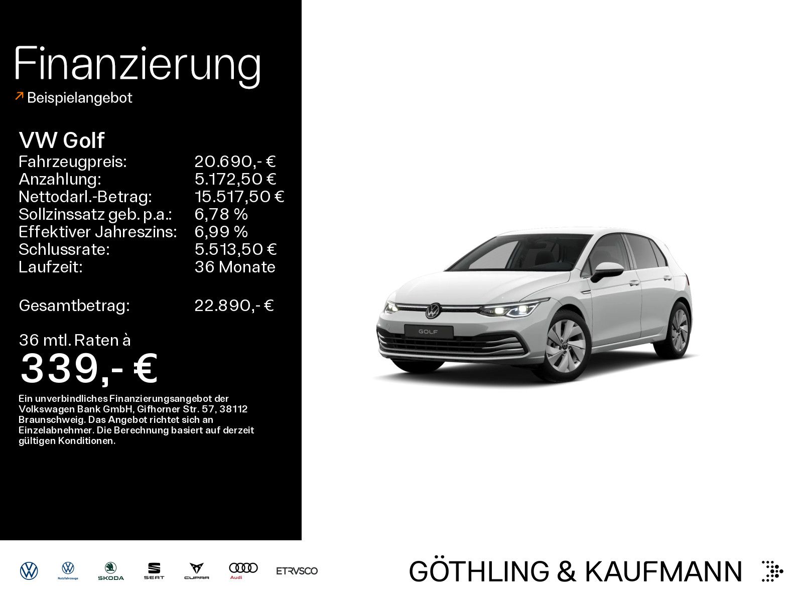 Volkswagen Golf 1.5 TSI Style*KAM*PDC*LED*SHZ*
