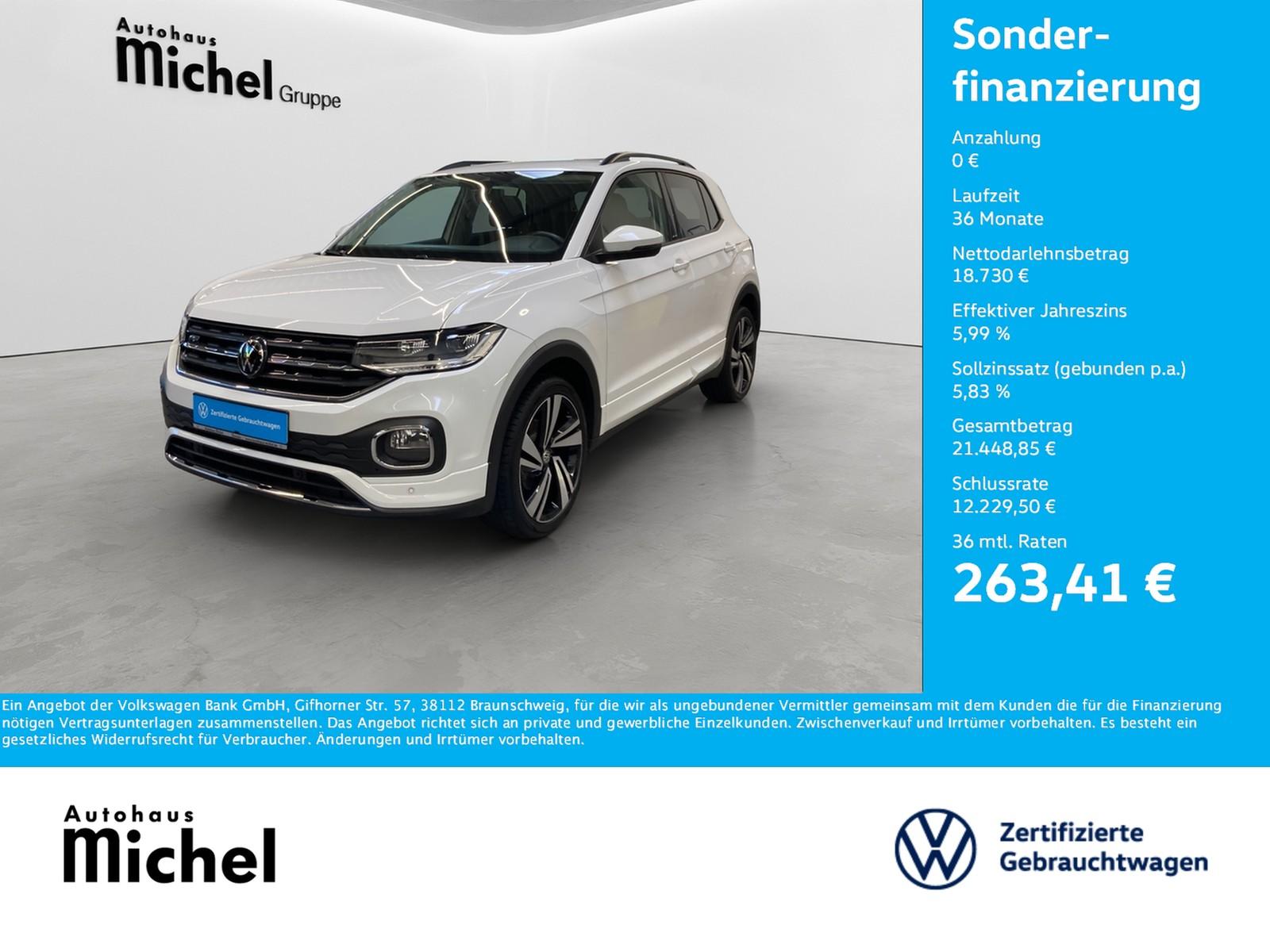 Volkswagen T-Cross TSI DSG Active R-Line-Ext. Navi LED Alu-