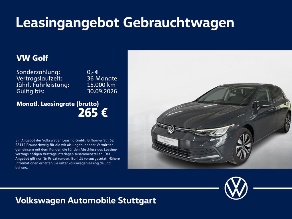 Golf Life 1.0 eTSI DSG LED SHZ PDC