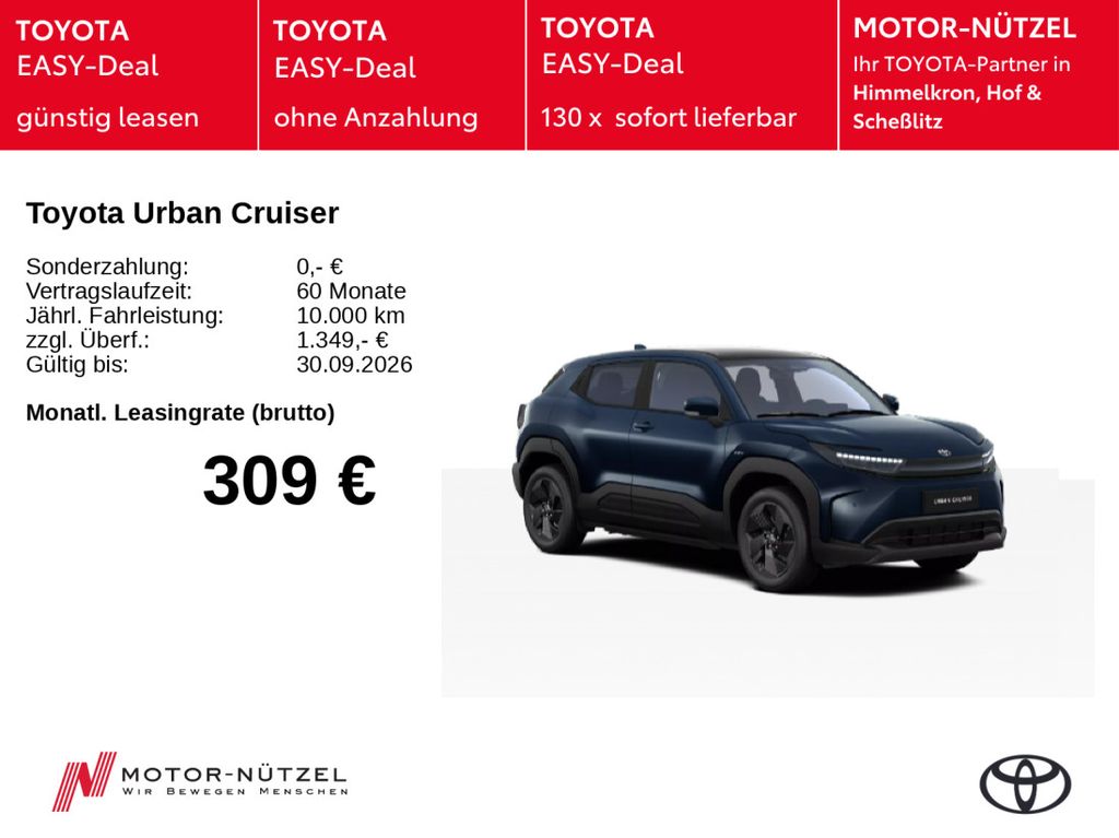 Toyota Urban Cruiser 106 kW Active