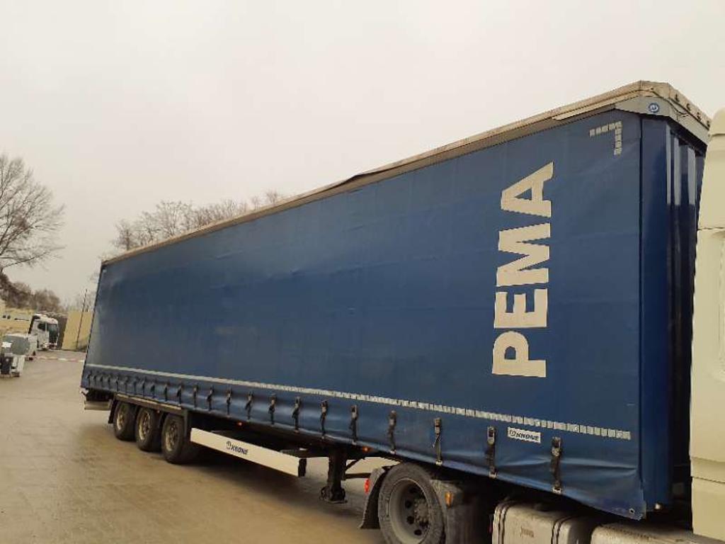 Krone Trailer Curtainsider Lifting + Sliding Roof Mega