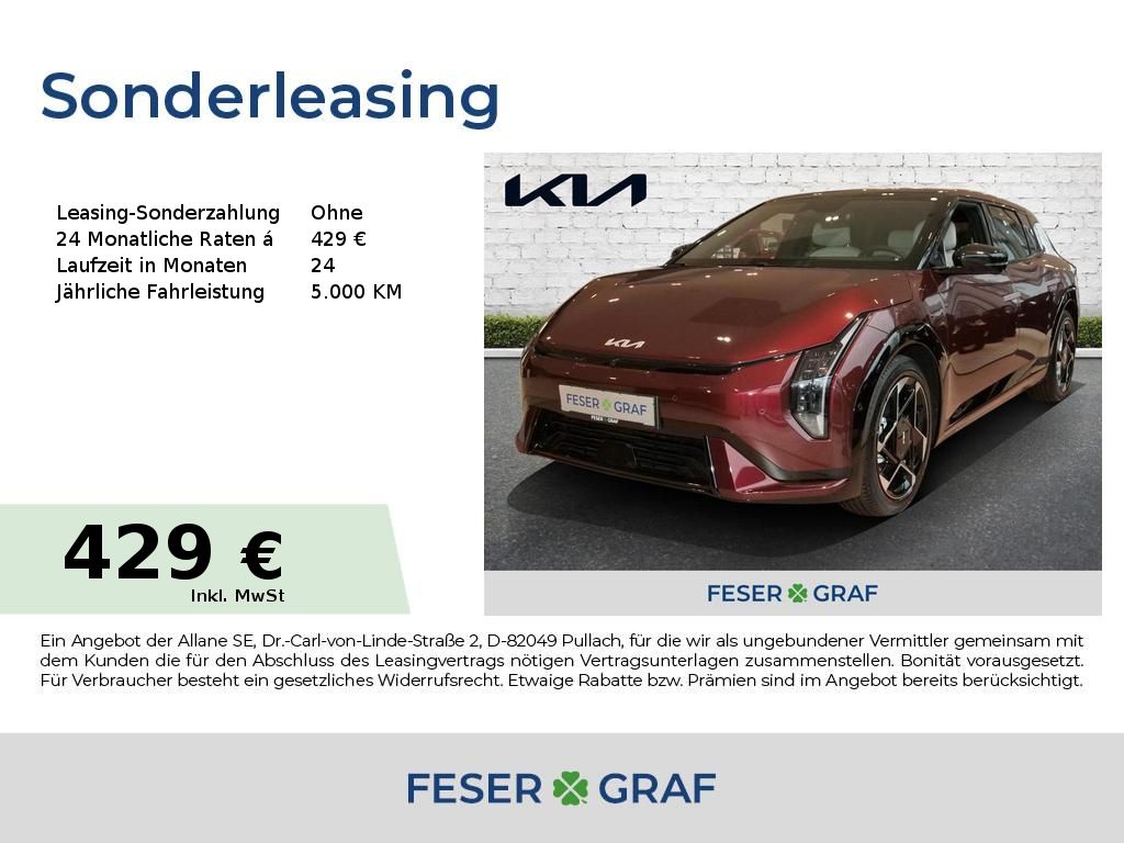 Kia EV4 81 FWD GT Line DWP COM CON Glasdach