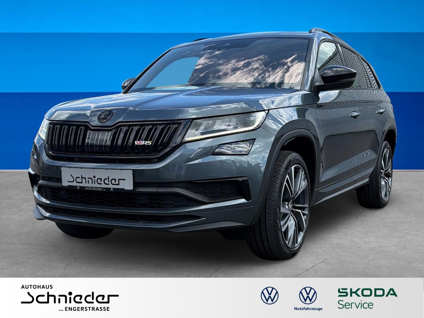 Skoda Kodiaq 2.0 Bi-TDI RS 4x4 REAR VIEW AHK Navi