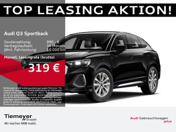 Audi Leasingangebot: Audi Q3 Sportback 35 TDI S LINE SPORTSITZE TEILLEDER