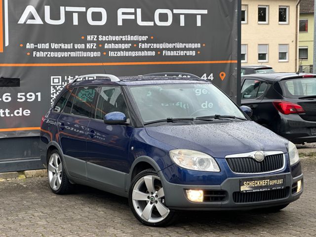 Skoda Fabia Combi Scout 1,6L 1.Hand Tempomat SHZ Alu