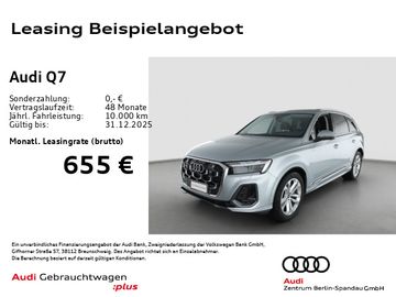 Audi Leasingangebot: Audi Q7 45 TDI qu. S line tiptronic *7-Sitzer*AHK*