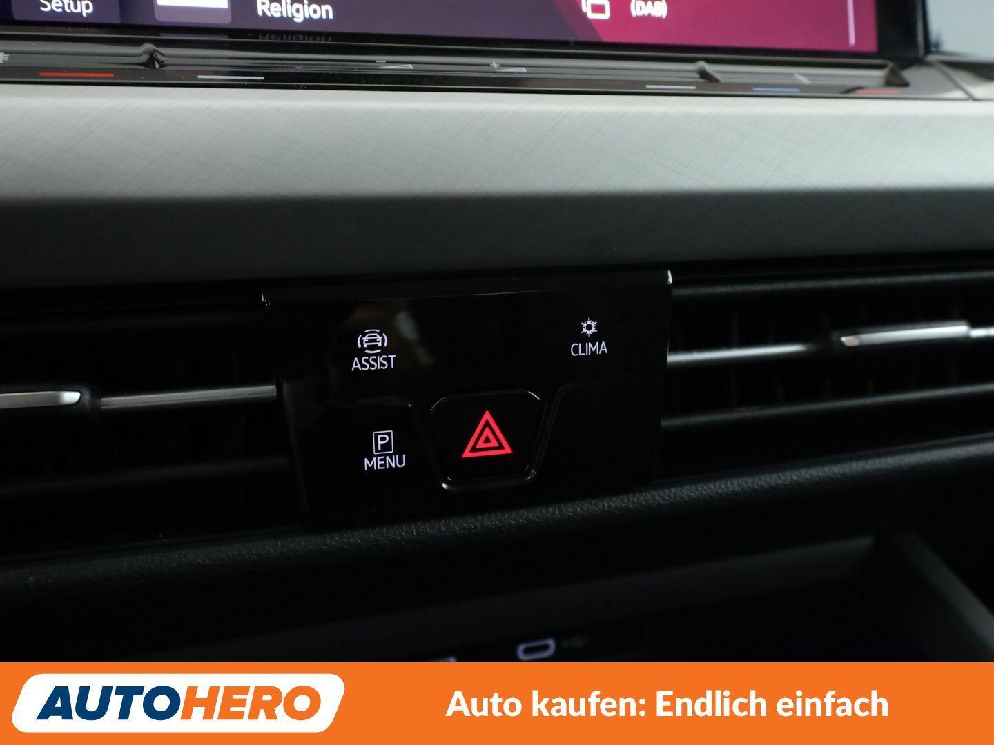 Volkswagen Golf VIII 1.5 eTSI ACT Life Aut. *LED*ACC*PDC*SH, миниатюра 21