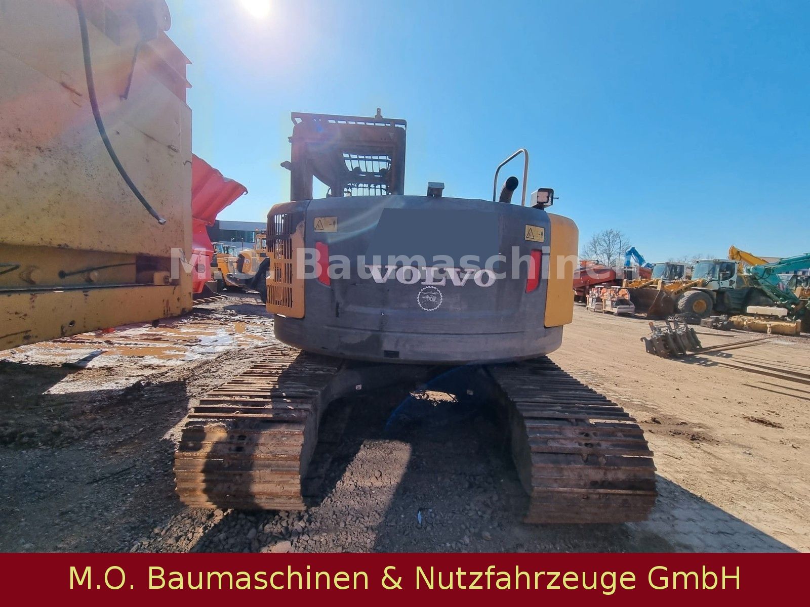 Fahrzeugabbildung Volvo ECR 145 CL / SW / Brandschaden