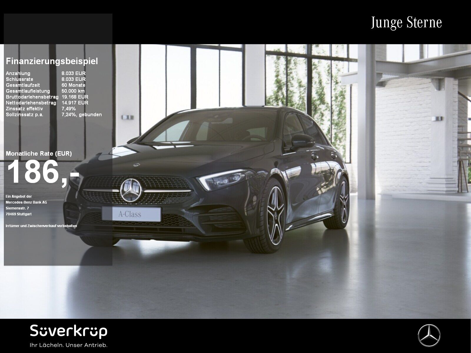 MERCEDES-BENZ A 250 e Kompaktlimousine AMG NIGHT MULTI KAMERA