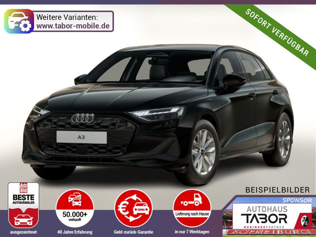 A3 Sportback S tronic Navi CarPlay ACC SHZ el.HK