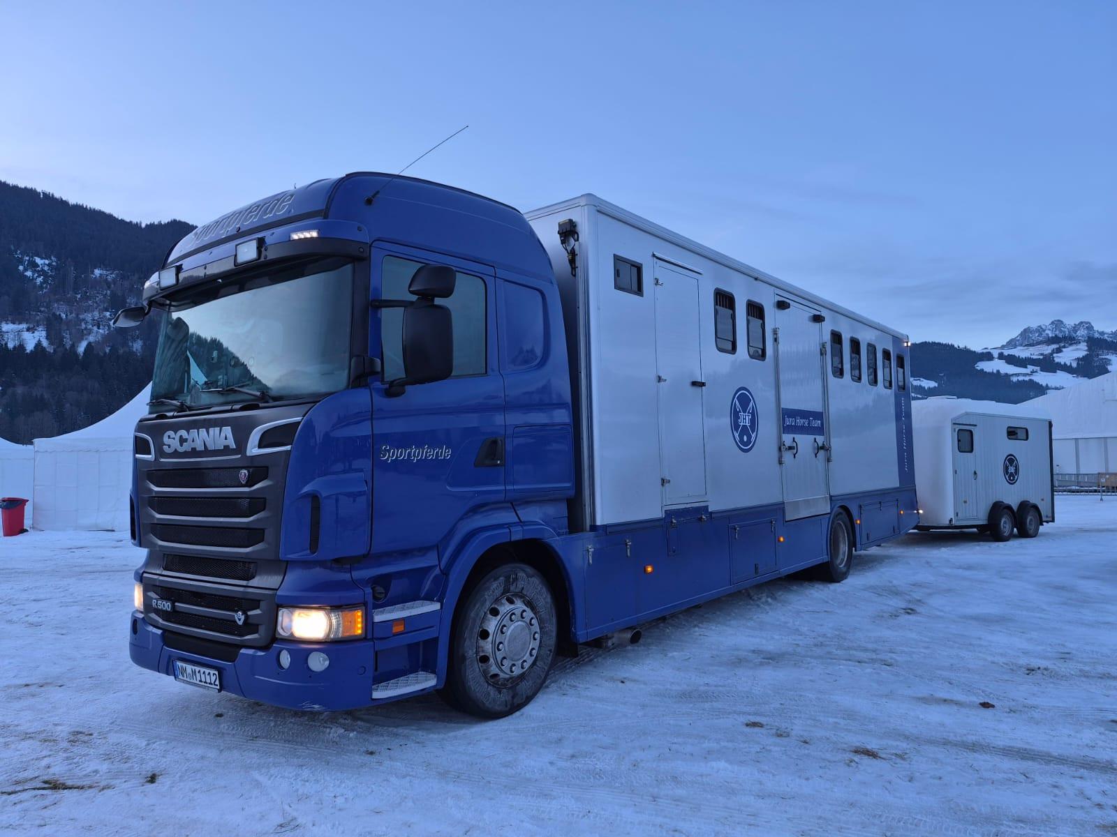 Scania R 500 9 Pferde