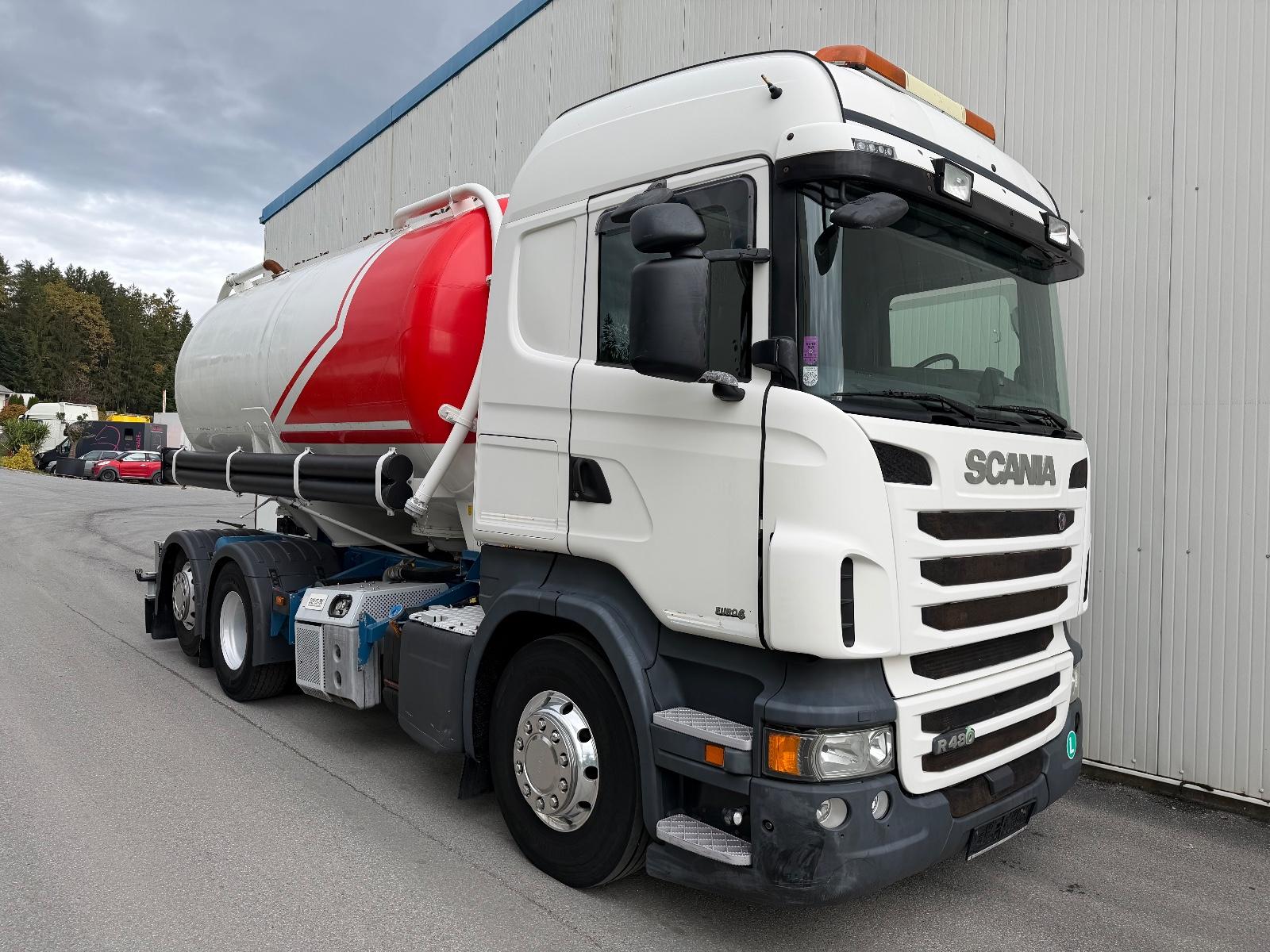Scania R 480 Opticruise Highline Retarder PTO Standklim