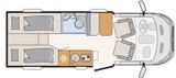 Dethleffs Globebus Go T 45 Markise Fahrradträger - Dethleffs Diesel Teilintegrierter Globe 4
