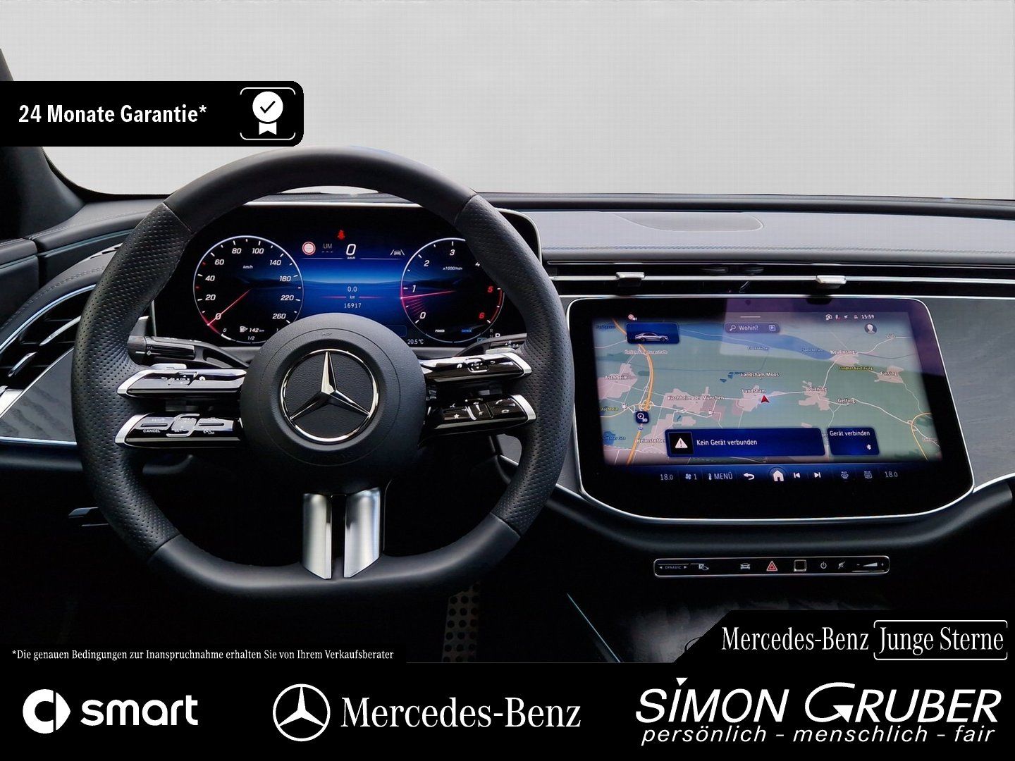 Fahrzeugabbildung Mercedes-Benz E 220 d AMG Night Pano Burm4D Keyless Kamera