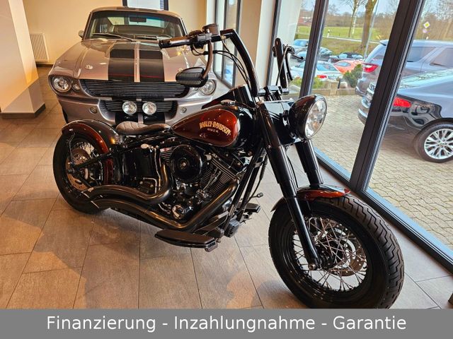 Harley-Davidson FLSTC Softail Heritage Bobber Custom Umbau!