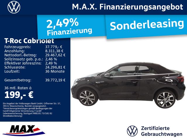 T-Roc Cabriolet 1.5 TSI DSG R-LINE MATRIX+KAMERA