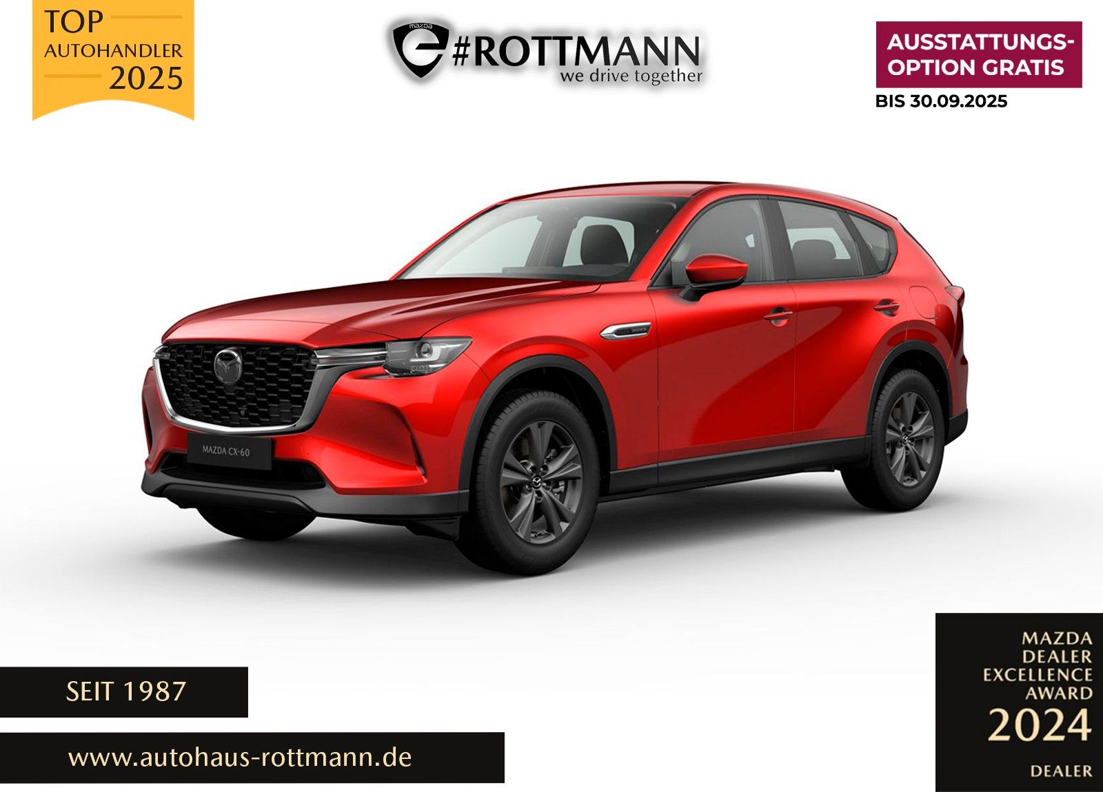 Mazda CX-60 2025 e-SKYACTIV D 200ps Aut. PRIME-Line
