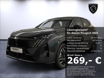 Peugeot Leasingangebot: Peugeot 3008 GT HYBRID 145 e-DSC6 AHK-abnehmbar Navi Dig