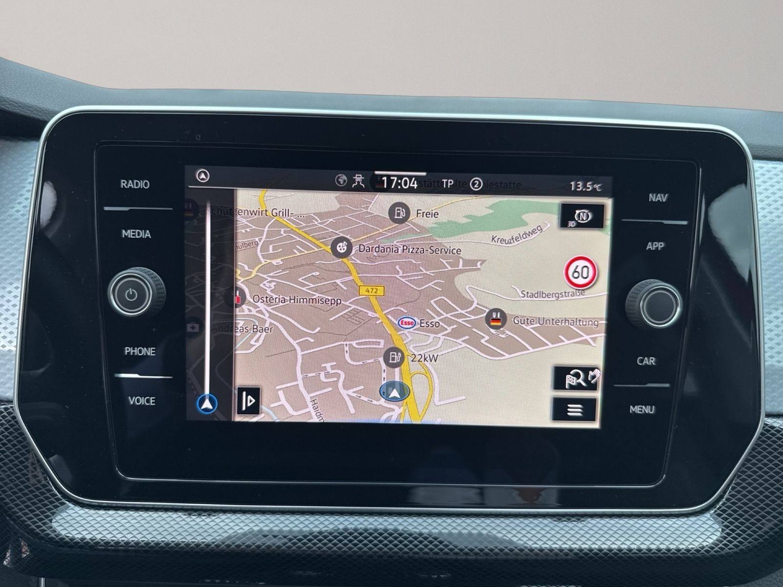T-Cross 1.0 TSI Goal, Navi, Keyless, Rear View,