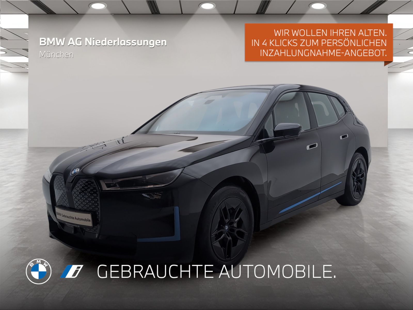 BMW iX xDrive40 AHK Driv.Assist.Prof Harman/K Laser 