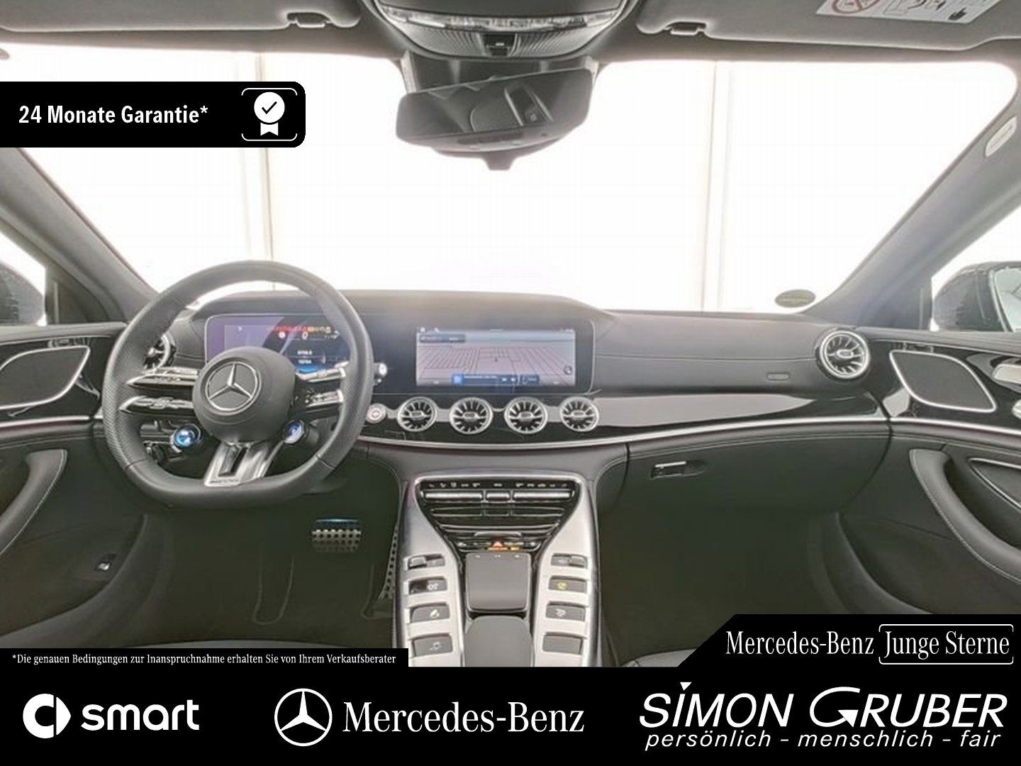 Fahrzeugabbildung Mercedes-Benz GT 43 4M+ AMG V8Style magno Pano Nappa HUD AHK