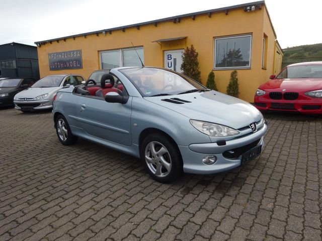 Peugeot 206 cc 1,6 i Tüv neu klima Leder Neuteile!!!!!!