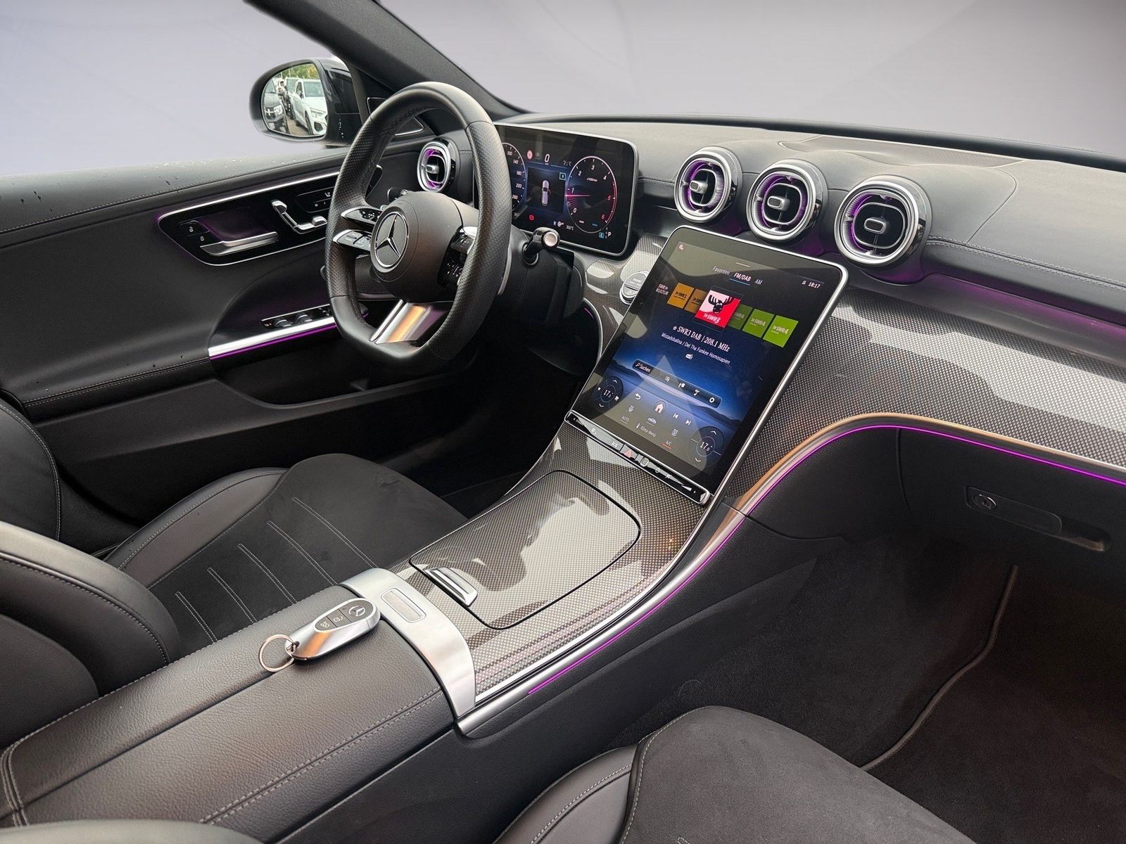 Mercedes-Benz C 220 AMG Pano Night 19Zoll 360 Burmester foto 7