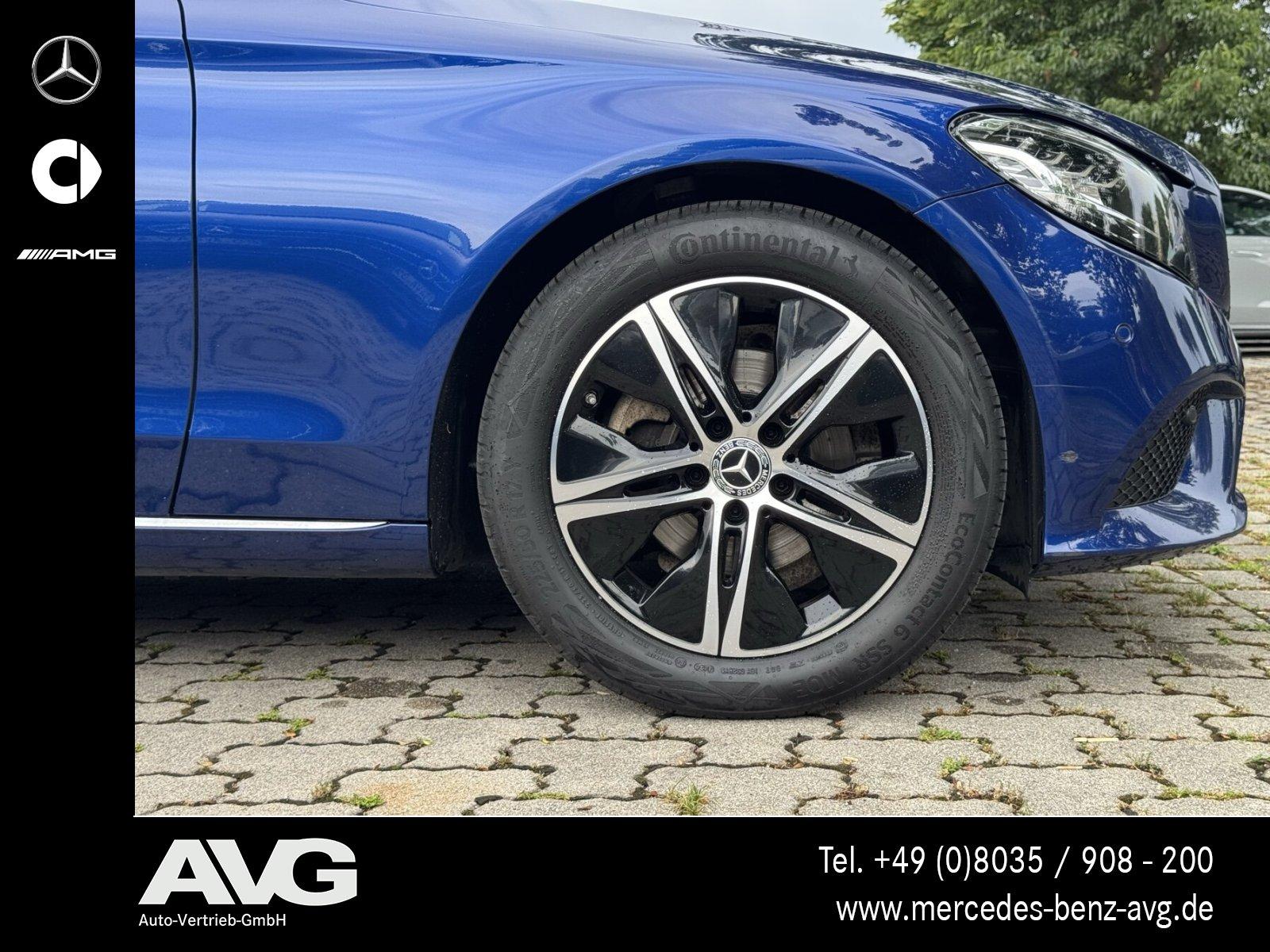 Mercedes-Benz C-Class T Avantgarde LED RFK SHZ AHK DAB 9G KEYGO, миниатюра 15