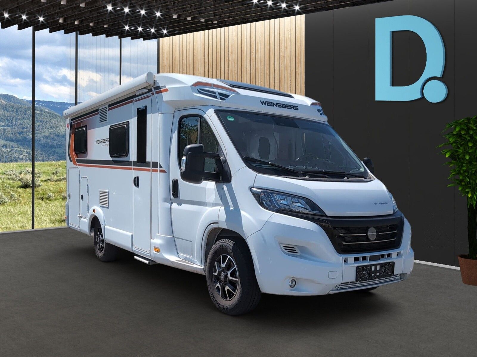 Fahrzeugabbildung Weinsberg CaraCompact EDITION PEPPER 600 MEG Markise, TV