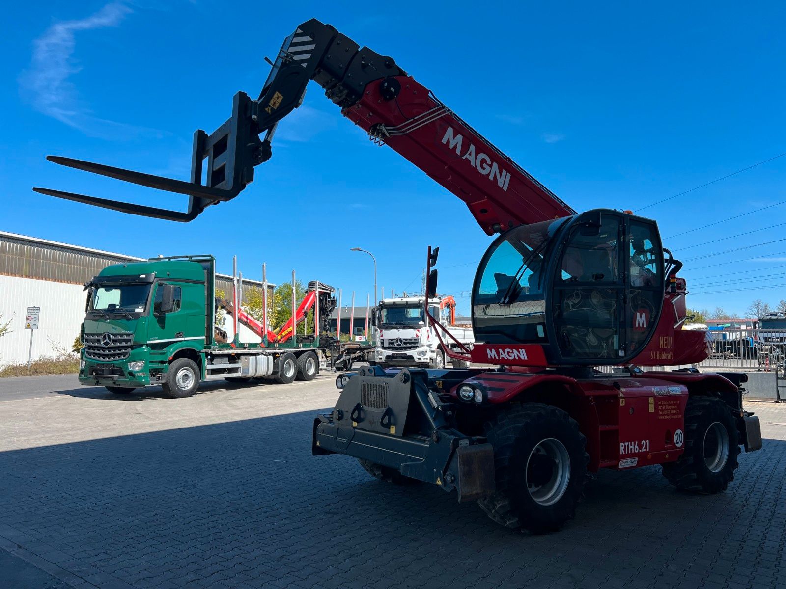 Fahrzeugabbildung Andere Magni RTH 6.21 / nur 1.119h ! / Gabel / Funk