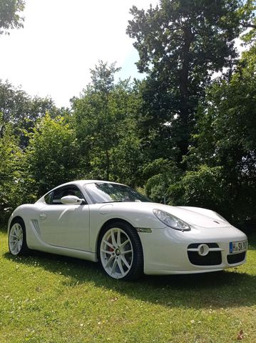 Porsche Cayman S 987  3,4l Hubraum all whi...