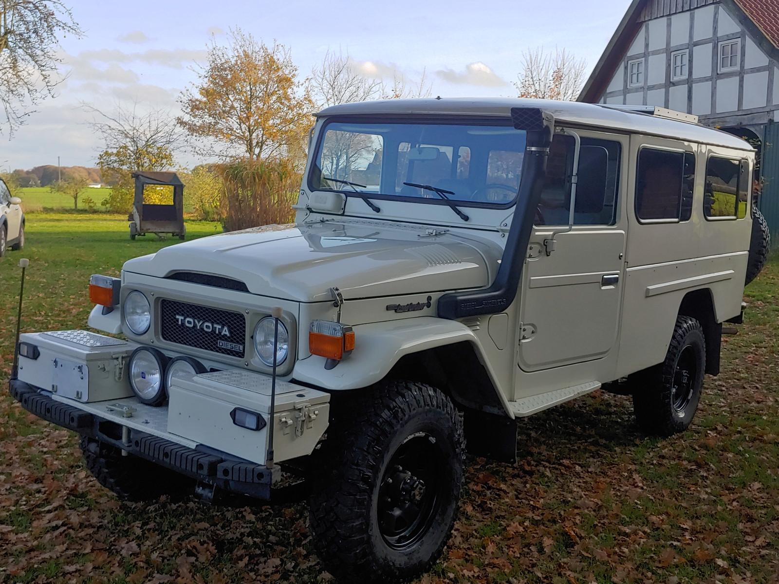 Toyota Land Cruiser BJ 45 LV Camper Diff.Sperren H Zul.