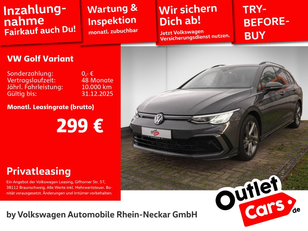 Golf VIII Variant 1.5 TSI R-Line Navi AHK LED uv