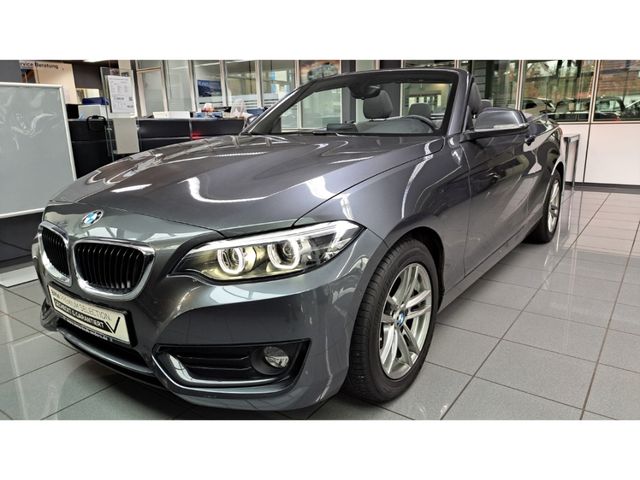 BMW 218 Advantage EU6d-T i Cabrio SHZ Park Assi LED 