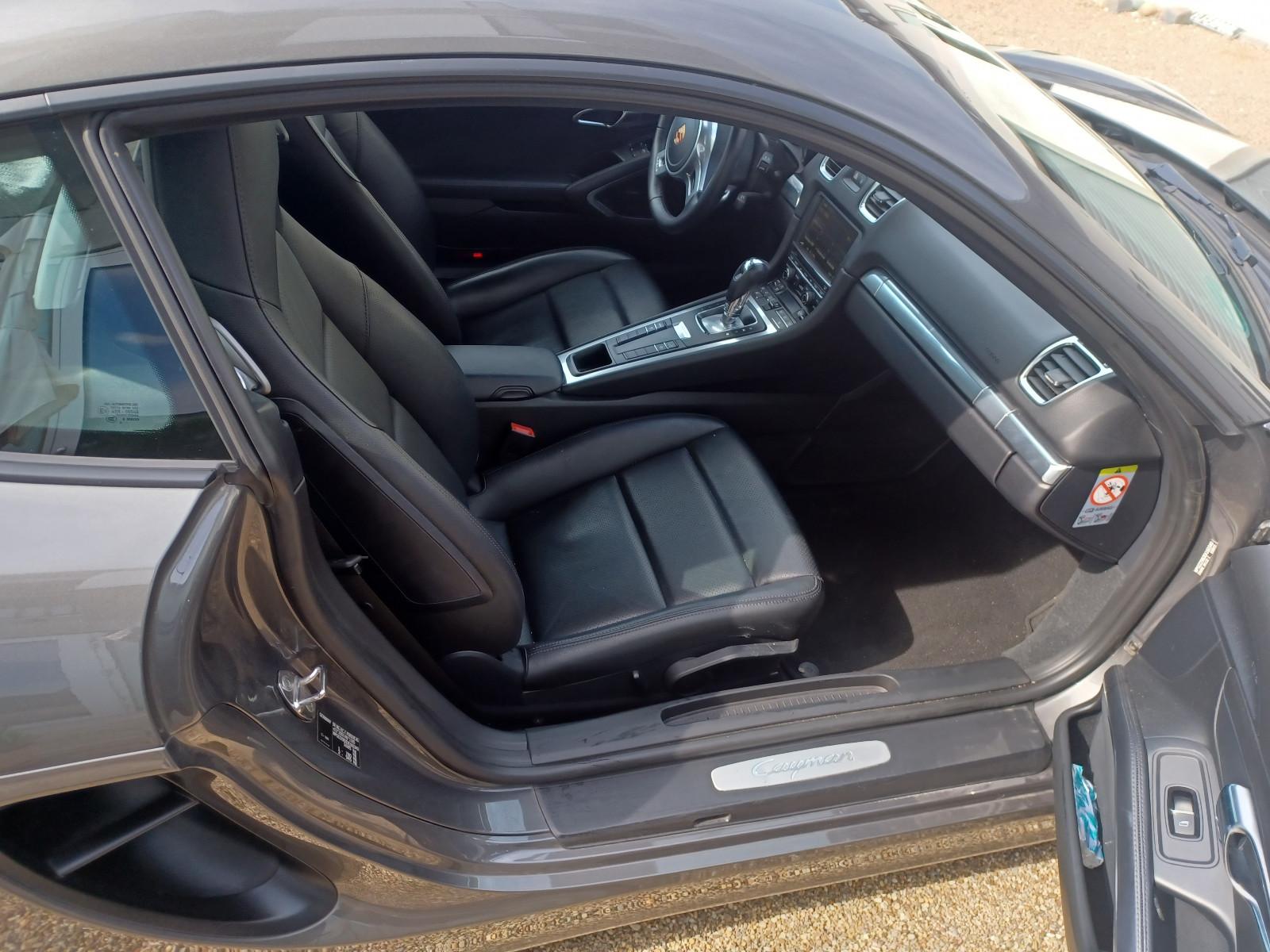 PORSCHE CAYMAN 981CAYMAN  PDK  | 275 ch | BVA | VOLANT CUIR