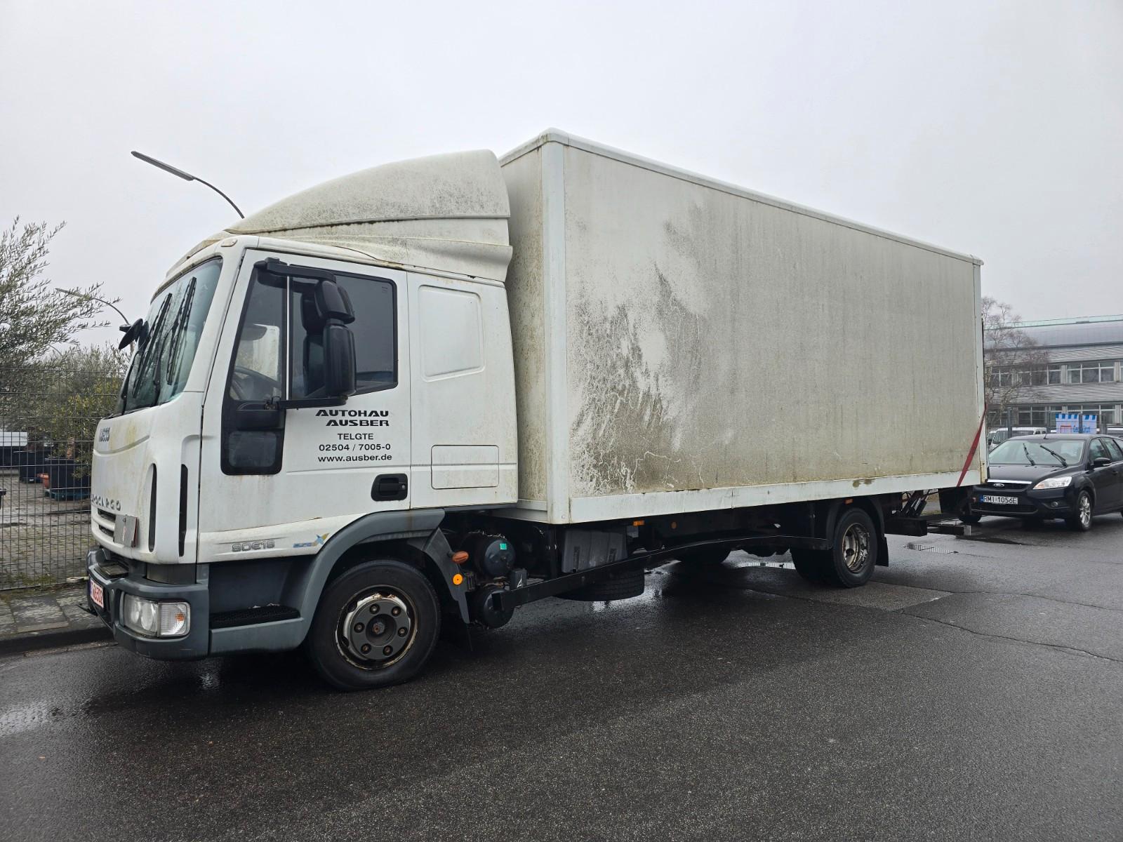 Iveco Eurocargo 80E18/Euro 5/Koffer+LBW/Bett