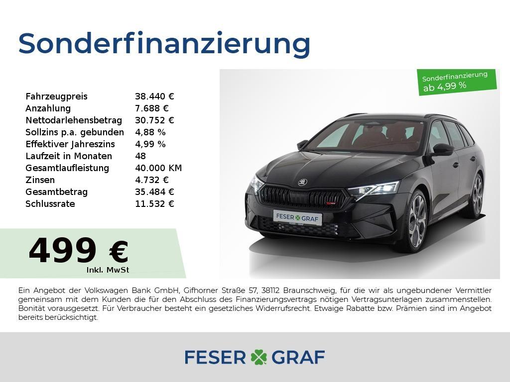 Skoda Octavia 2.0TSI RS DSG LED AHK ACC RearView Navig