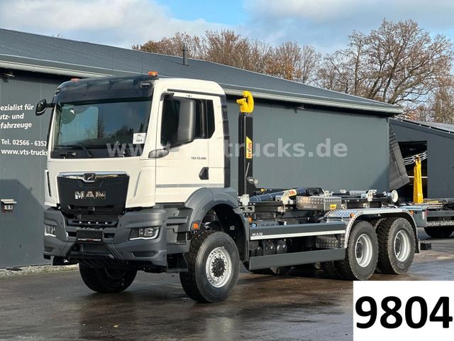 MAN TGS 33.480 6x6 BL HYVA-Abrollkipper *NEU*