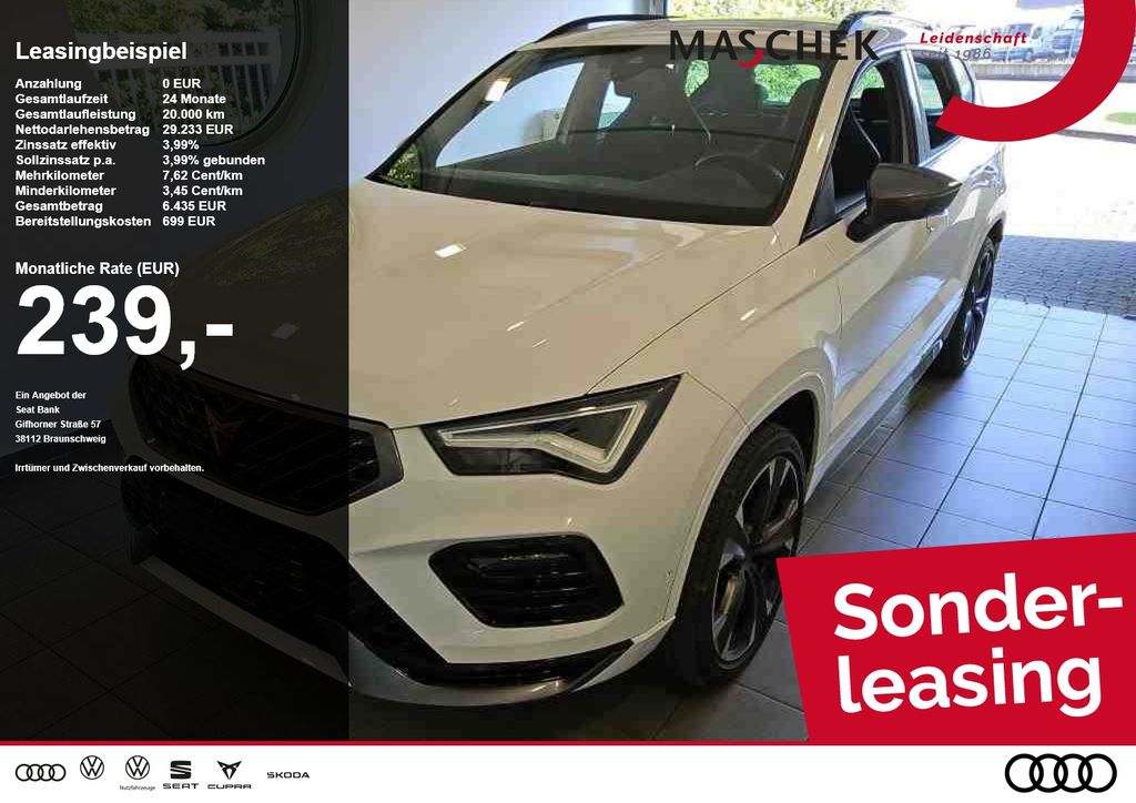 Cupra Ateca VZ 2.0 TSI DSG AHK Beats Akrapovic Navi LE