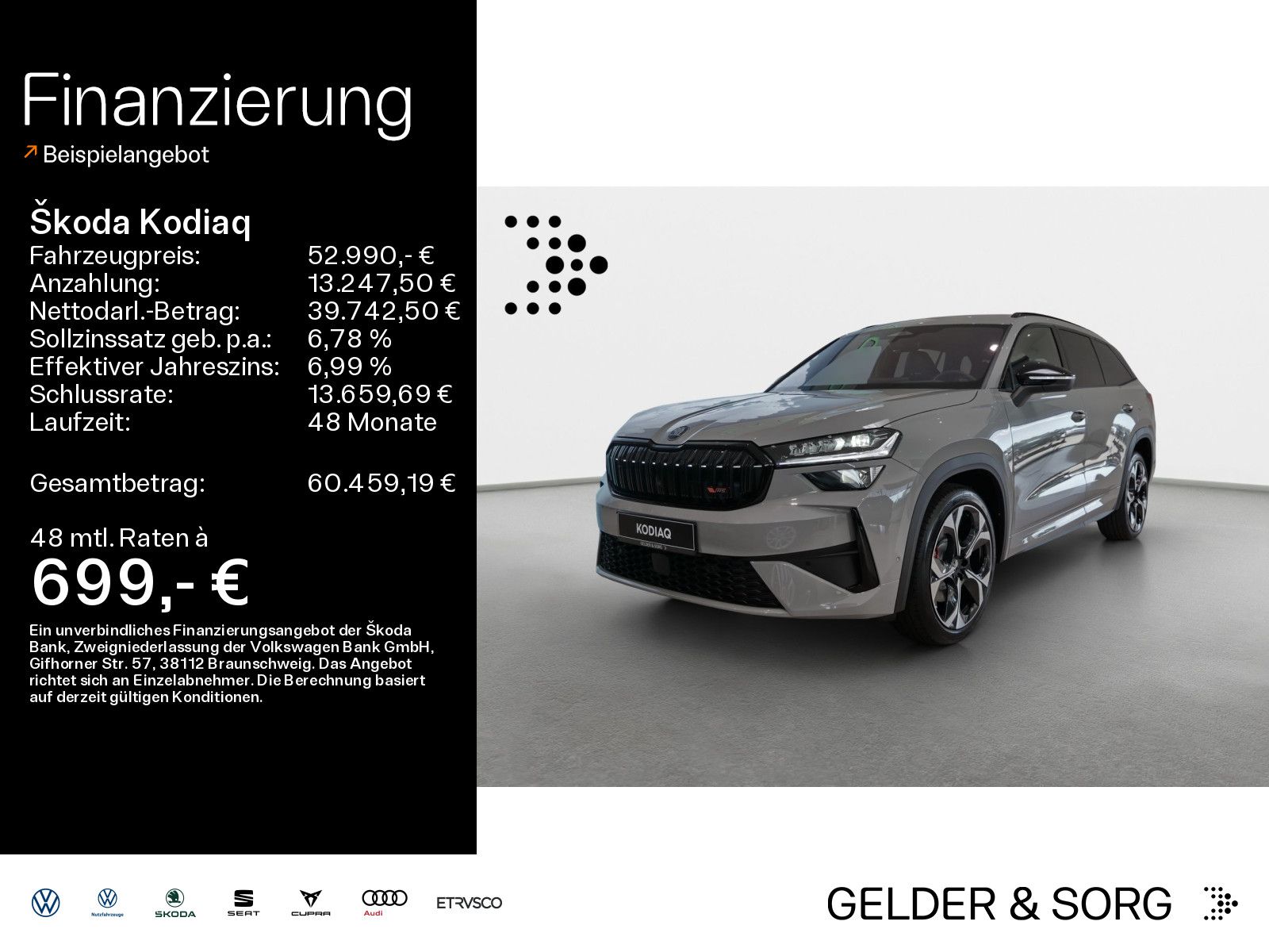 Skoda Kodiaq RS 2.0 TSI DSG 4x4 AHK|HuD|StHz|WINTER