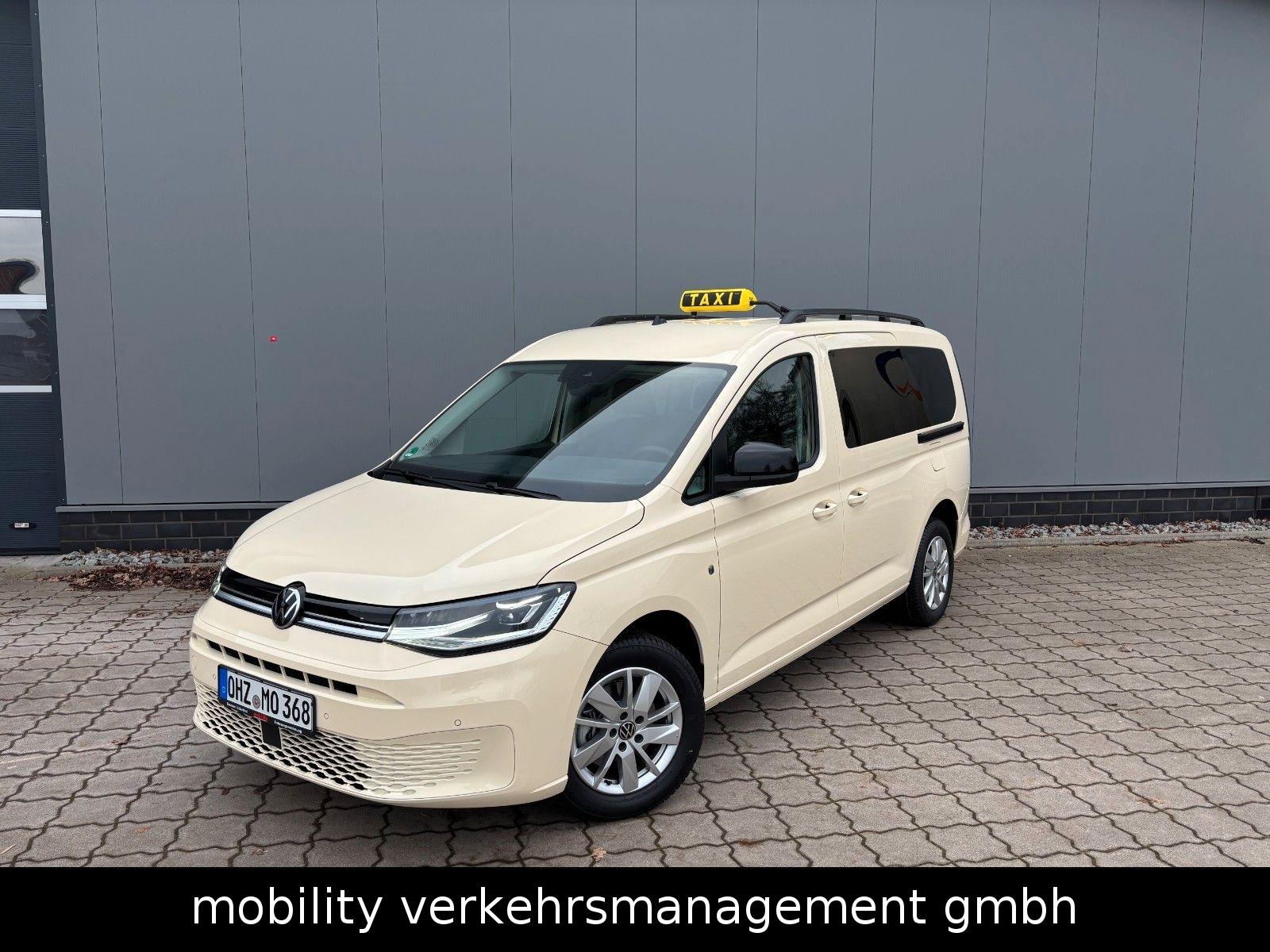 Volkswagen Caddy Life Maxi DSG Taxi Rollstuhl LED 7-Sitzer