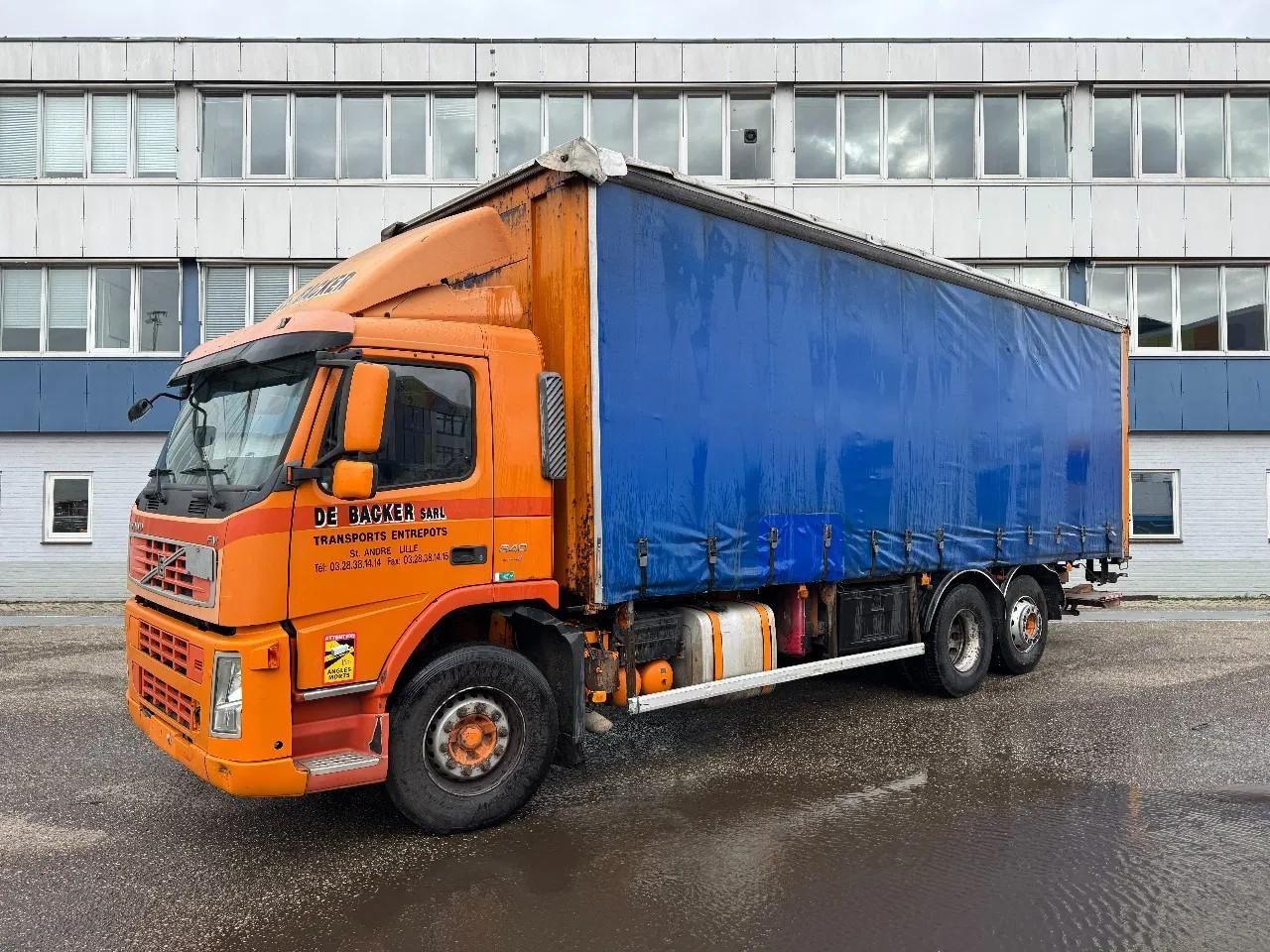 Volvo FM 340 6X2 DHOLLANDIA 2000 KG CURTAINS
