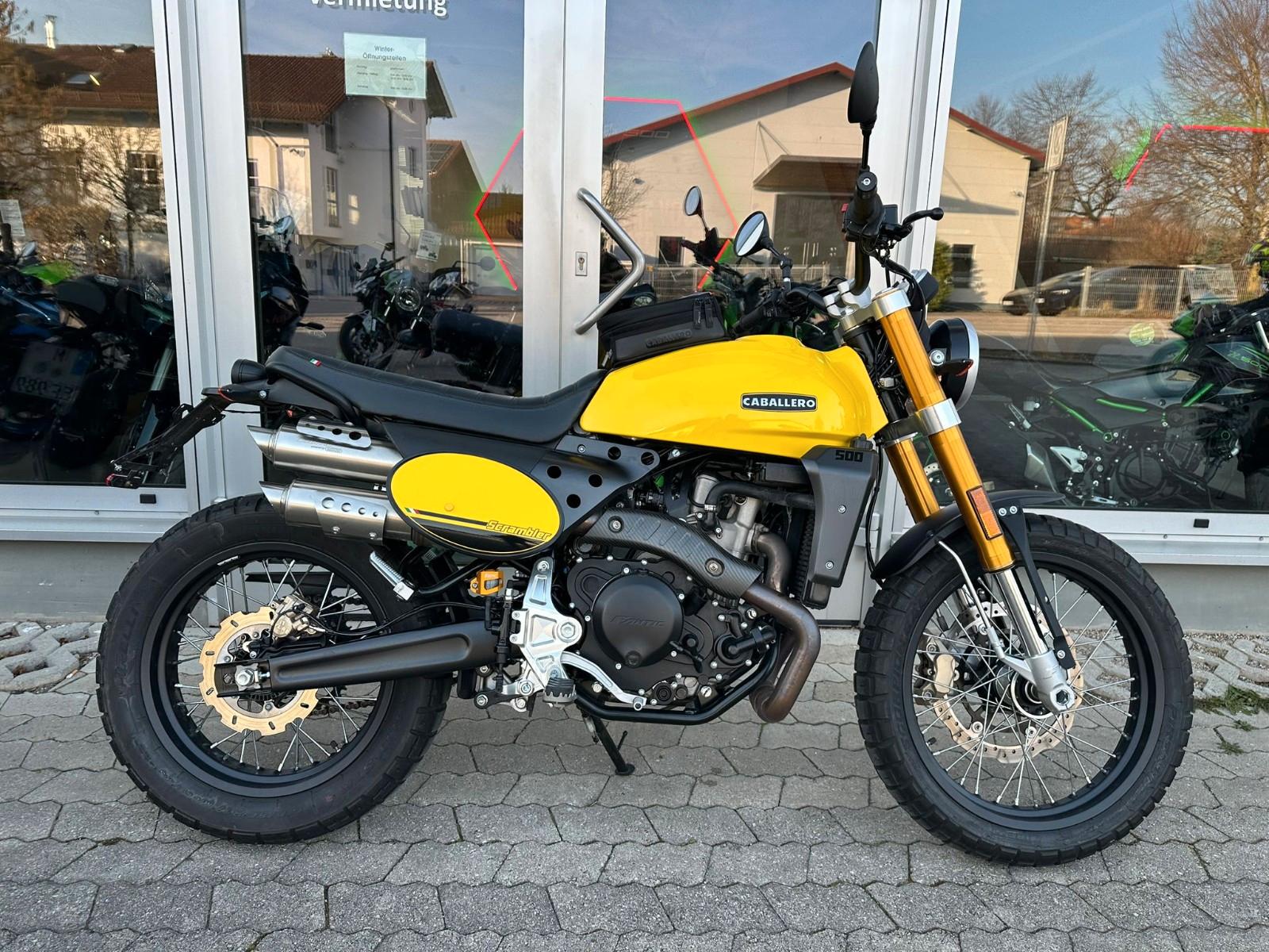 Fantic Caballero 500 Scrambler | wenig Kilometer