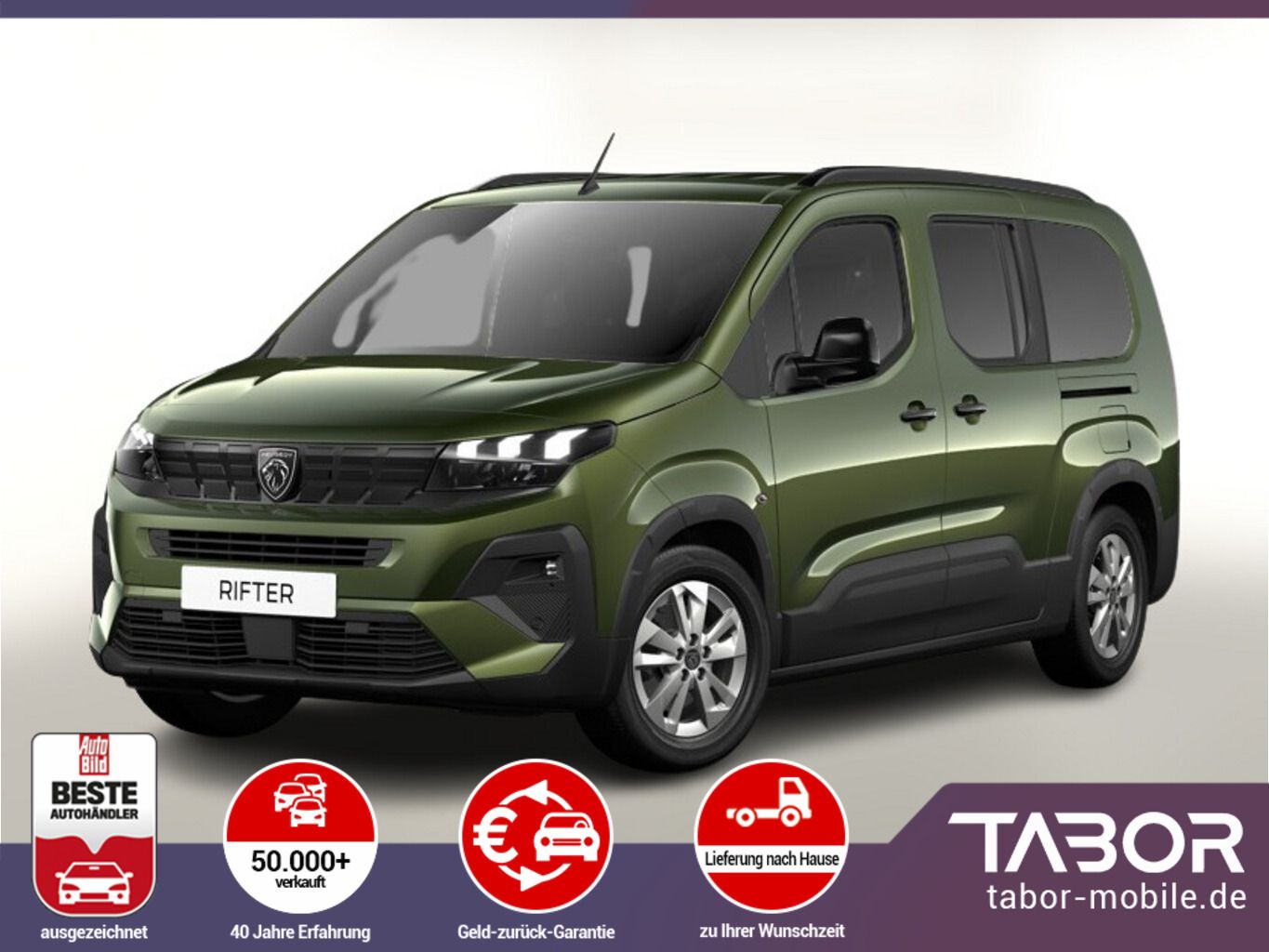 Peugeot Rifter 100 Allure L2 7S Style 16Z 2xSchiebe CarP
