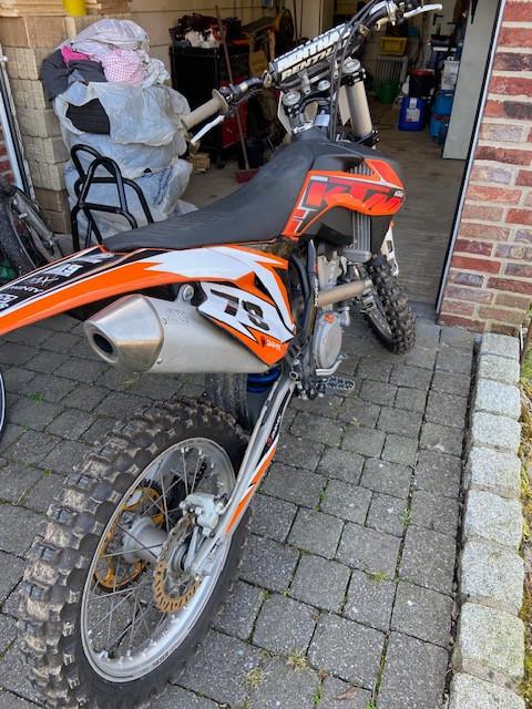 KTM SX 2014 — interior