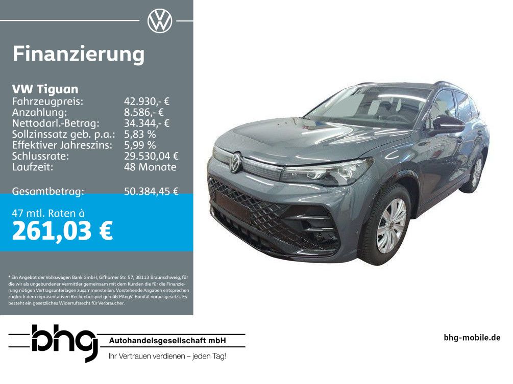 Tiguan R-Line 1,5 eTSI OPF DSG