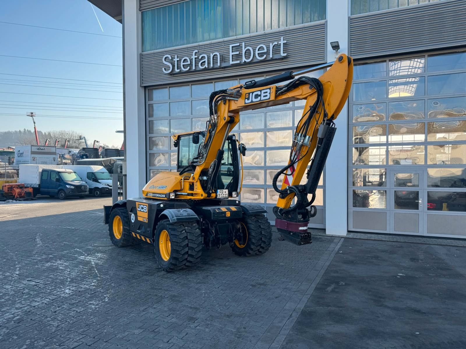 Fahrzeugabbildung JCB Hydradig HD 110WT / 2022 / nur 999h! / Powertilt